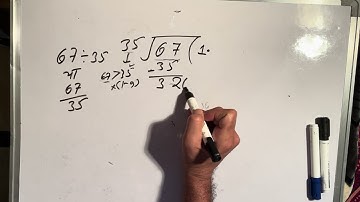 67 divided by 35 | divide kaise karte hain | bhag karna sikhe (in Hindi) | Surendra Khilery