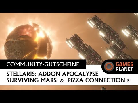 Gutscheine: Apocalypse | Surviving Mars | Pizza Connection 3