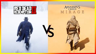 AC Mirage vs RDR 2  Comparison of Details! Which is Best?