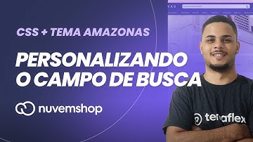 Campo de busca arredondado com CSS na NUVEMSHOP
