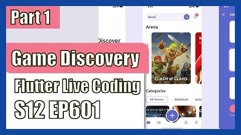 [Flutter] Flutter Live Coding EP601 (Game Discovery App Part 1)
