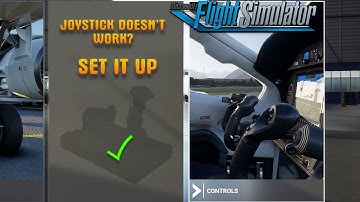 ► Microsoft Flight Simulator 2020 - Joystick doesn