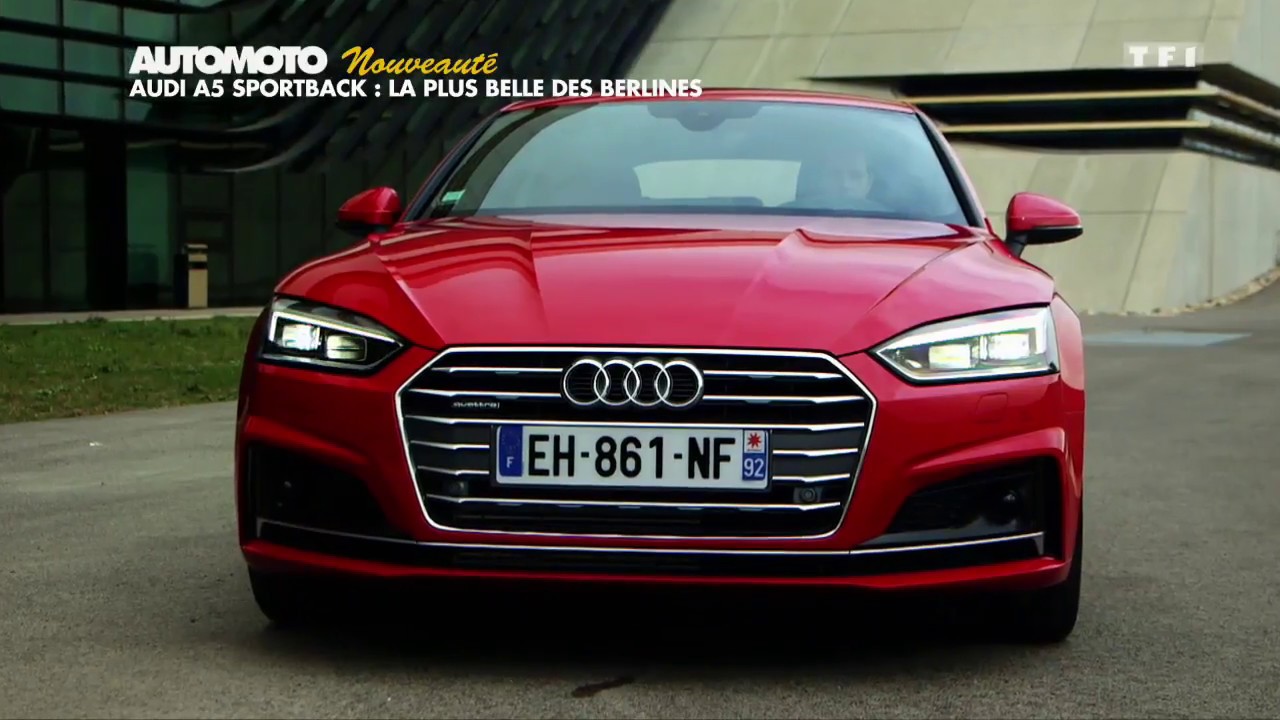Essai : L'Audi A5 Sportback 2017