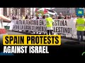 Spain Protesters Call For The End Of The Arms Trade With Israel