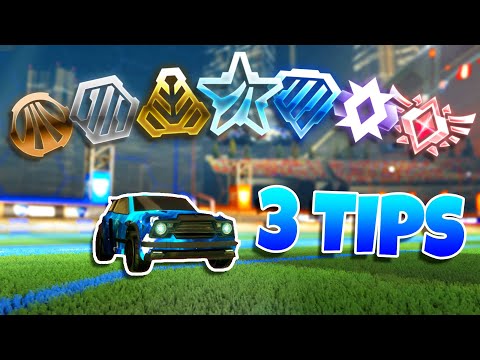 TOP 3 TIPS For EVERY RANK In Rocket League