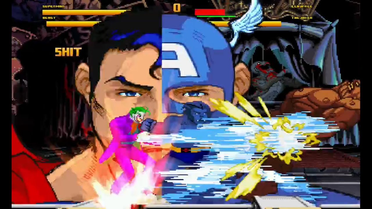  MUGEN Who Stops Superman And Beast In Arcade Mode 2021 07 23 YouTube