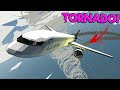 I Flew a MASSIVE PLANE into a Tornado! (Stormworks Natural Disasters Update)