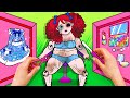 Poppy Playtime Boss Need to Makeover - How To Fix Doll Paper Crafts | Paper Dolls Story Animation