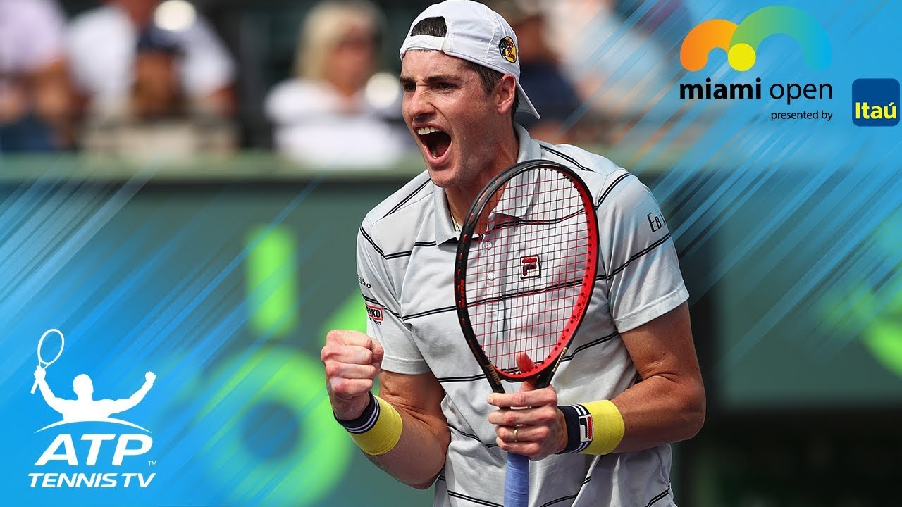 Isner, Del Potro reach semi-finals Miami Open 2018 Quarter-Final Highlights