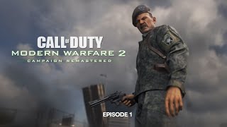 Call of Duty: Modern Warfare 2 Remastered Gameplay – Episode 1 (No Commentary | PS4)