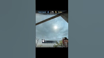 NAF Overpass Divider Smoke From A Stairs CT Side CS:GO #Shorts