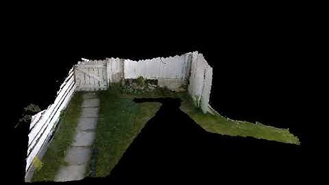 Outdoor 3D Reconstruction using Intel-RealSense D435