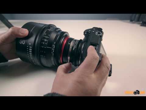 Sony A6500 with FotoDiox ND Throttle Variable ND Filter Canon EF to Sony Lens Adapter