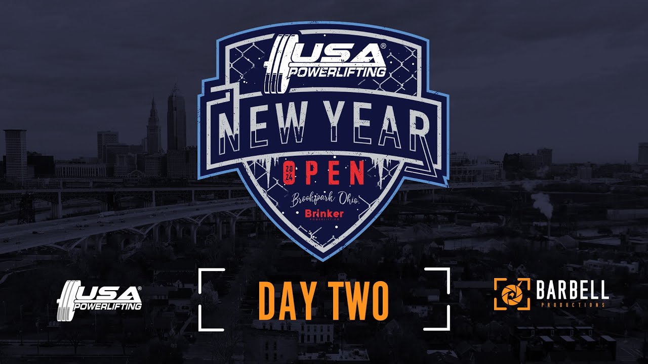 2024 USA Powerlifting New Year Open (Day 2) YouTube