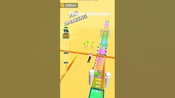 Stunt Rails LVL 14 #gameshorts  challenge Mobile Game