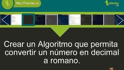 arreglos – pseudocodigo (mostrar un decimal en romano)