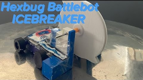Custom Hexbug Battlebot: ICEBREAKER