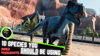 10 UNDERRATED SPECIES YOU NEED IN YOUR PARKS - JWE2 Tips and Tricks
