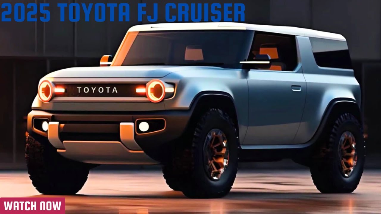 NEW 2025 Toyota FJ Cruiser Finally Reveal - FIRST LOOK! - YouTube