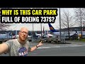 WHY IS THIS CAR PARK FULL OF BOEING 737s?