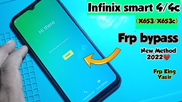 X653 Frp bypass|Infinix X653c Google account bypass|Infinix Smart 4 Frp Bypass without pc|