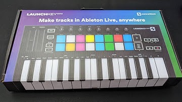 Novation Launchkey Mini MK3 Unboxing