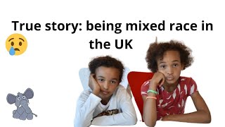 Being Mixed Race Children In The Uk.