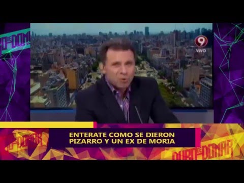 Enterate como se dieron Pizarro y un ex de Moria - DDD humor or humour