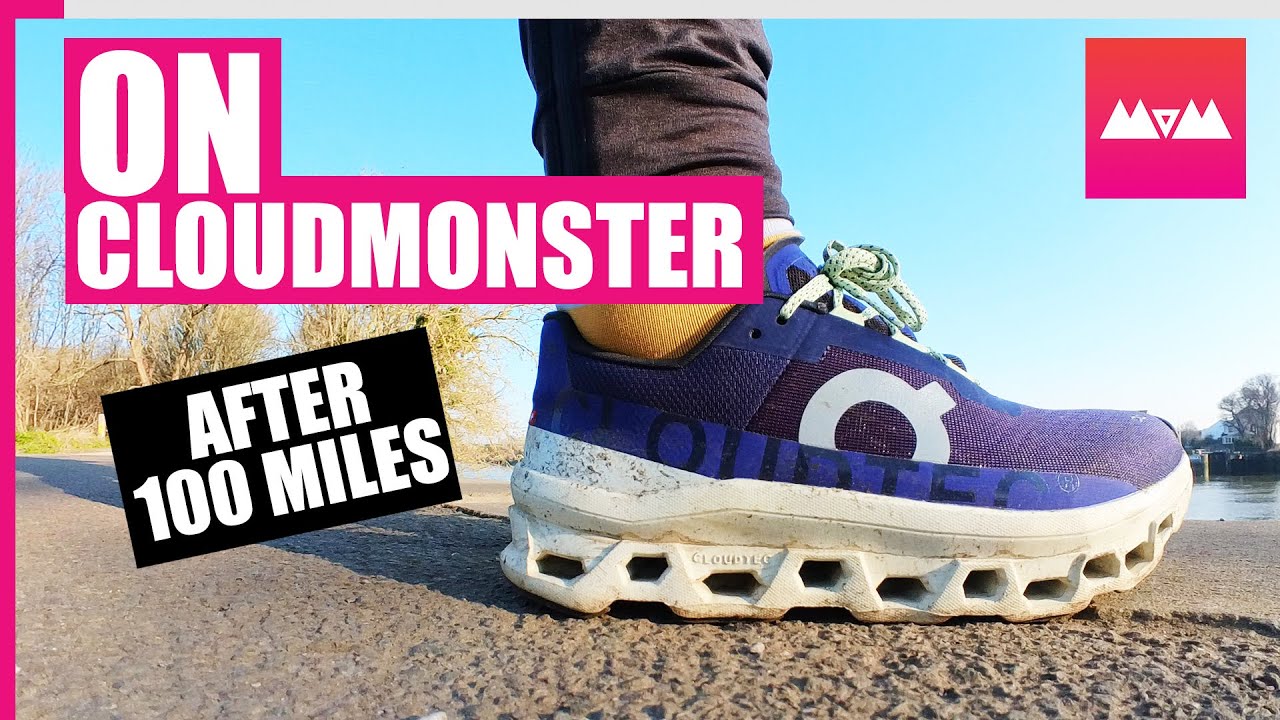 on cloud monster on feet