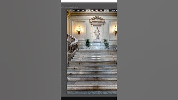 How to realistic add carpet on ladder using vanishing point - Photoshop Tutorial #photoshoptutorial