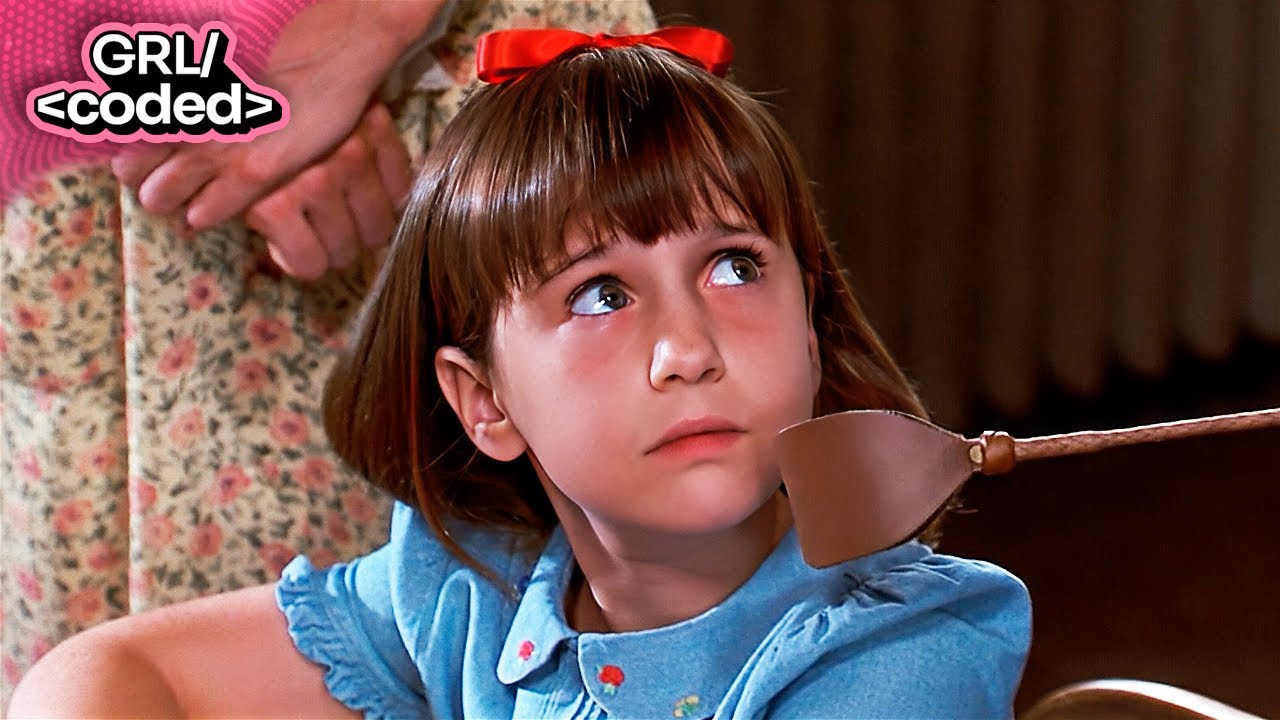 Matildaさま matilda (1996) - a lizard, a glass, and pure chaos - YouTube