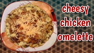 Cheesy chicken omlette/ சிக்கன் ஆம்லெட் | Chicken Omelette in Tamil with english subtitles