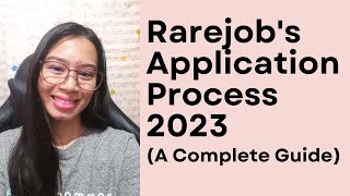 HOW to APPLY in RAREJOB | Applicant's COMPLETE GUIDE | Apply now! screenshot 5