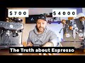 700 vs 4000 espresso machine comparison  how much should you spend on an espresso machine