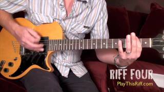 THE BRONX &quot;KnifeMan&quot;  (guitar lesson) PlayThisRiff.com