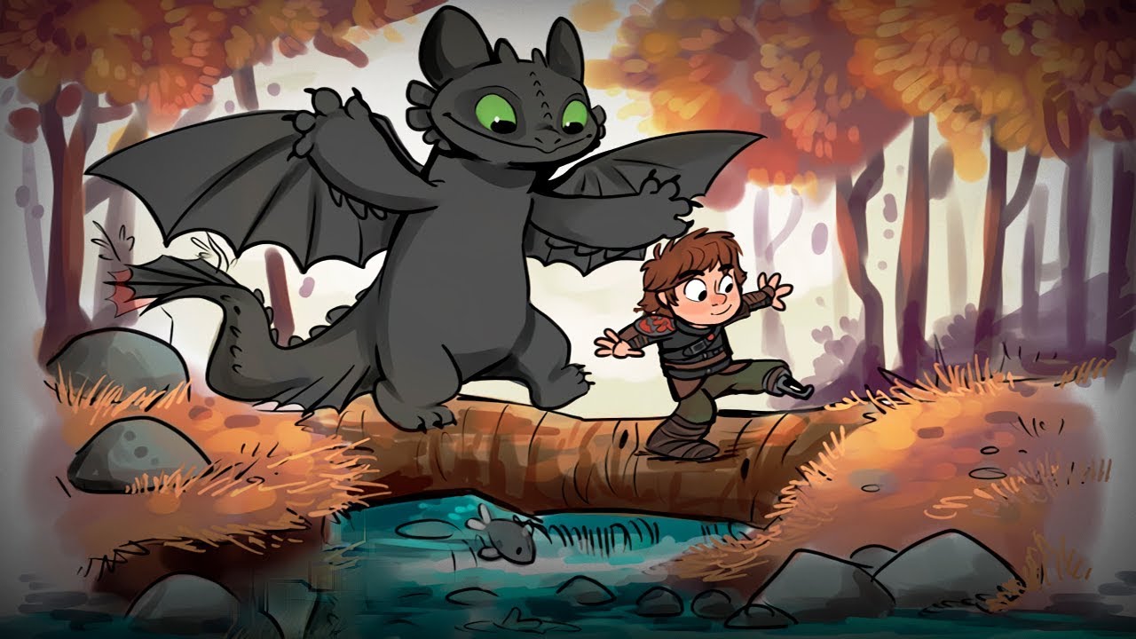 Обзор: "Как Приручить Дракона" Часть 1 - YouTube