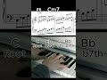 Mastering Chords Day 6: Cm7 🎹 | Jazz Hanon