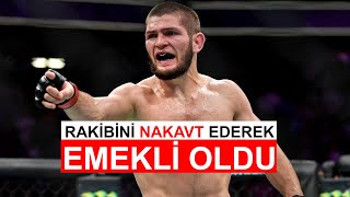 Rakibini Bayıltan Khabib Zirvede Bıraktı