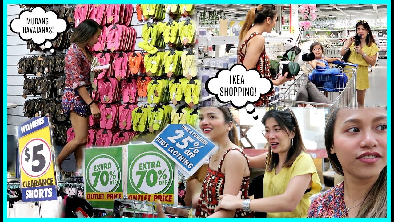 GANITO ANG MGA SALE SA AUSTRALIA! IKEA SHOPPING + SWIMMING KINA BIYANAN ❤️ | rhazevlogs