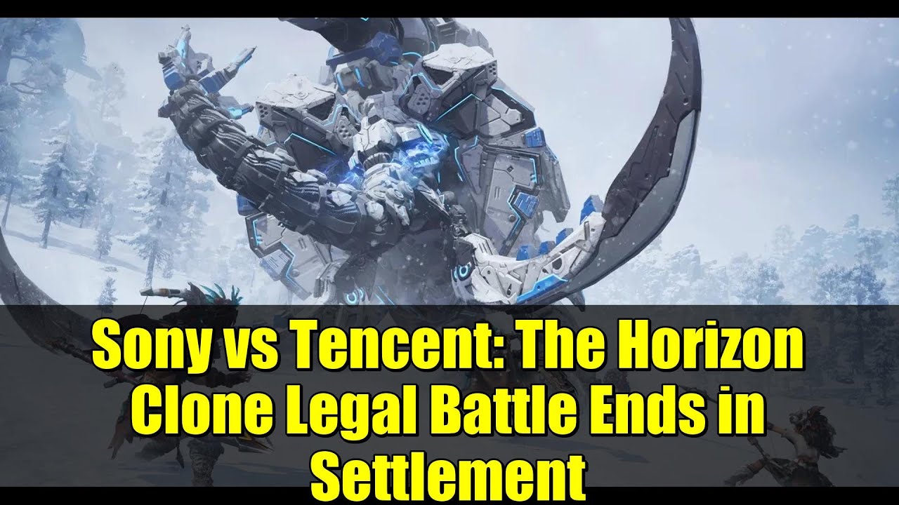 Sony против Tencent: судебная тяжба по поводу клона Horizon завершилась мировым соглашением.