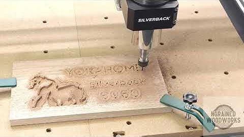Silverback 6060 CNC First Carve