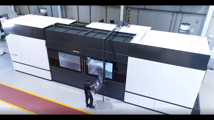 Correa bed type milling machine NORMA with orthogo...