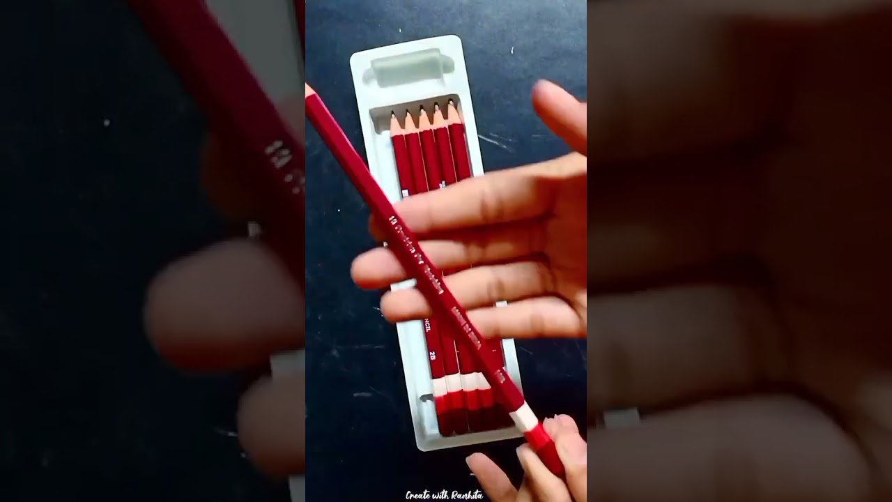 My New DOMS Drawing Pencil Unboxing 🌈✨🤩✨ l 