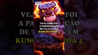 Descubra se Tai Lung teve sua redenção em Kung Fu Panda 4 | Spoiler