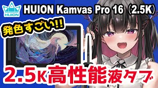 [Subalts] HUION KAMVAS PRO 16 (2.5K). review.