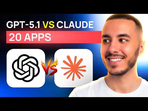 Does GPT 5 1 Overwrite Claude I Developed 20 Apps To Find Out 