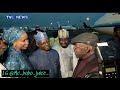 Apc presidential aspirant bola ahmed tinubu returns from foreign trip