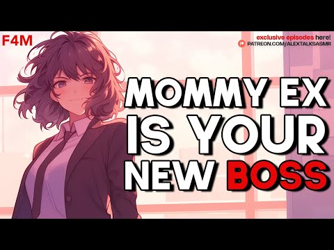 Your Mommy Ex-Girlfriend Is Your New Boss?!?! | Fdom | teasing | good boy | ASMR GF Roleplay