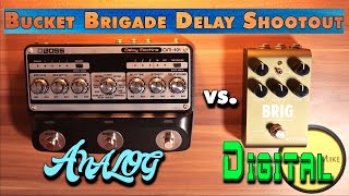 Shootout + Opinion: STRYMON BRIG vs. BOSS DM-101 (Bucket Brigade Delay Shootout)