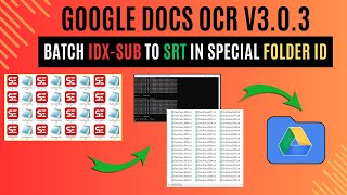 Famous Google Docs OCR V3.0.3 Batch Convert IDX/SUB To Srt In Special Folder ID Net Worth